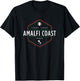 Amalfi Coast Italy T-Shirt - T-Shirt | Black