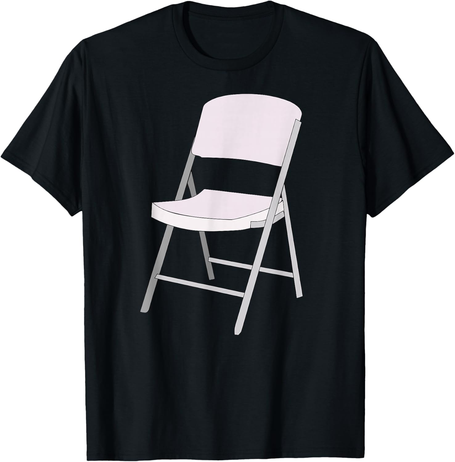 Folding Chair T-Shirt - T-Shirt | Black