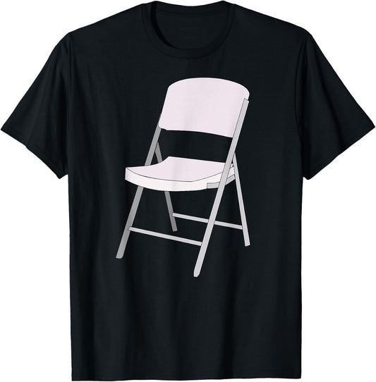 Folding Chair T-Shirt - T-Shirt | Black