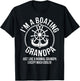 Boating Gifts I am a Boating Grandpa Boat Captain Skipper T-Shirt - T-Shirt | Black