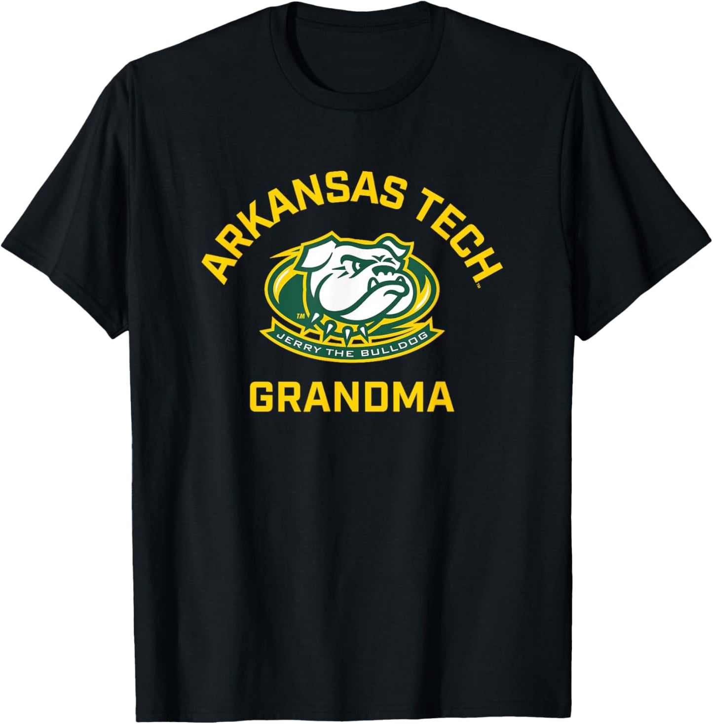 Arkansas Tech University ATU Wonder Boys Arched Grandma T-Shirt - T-Shirt | Black