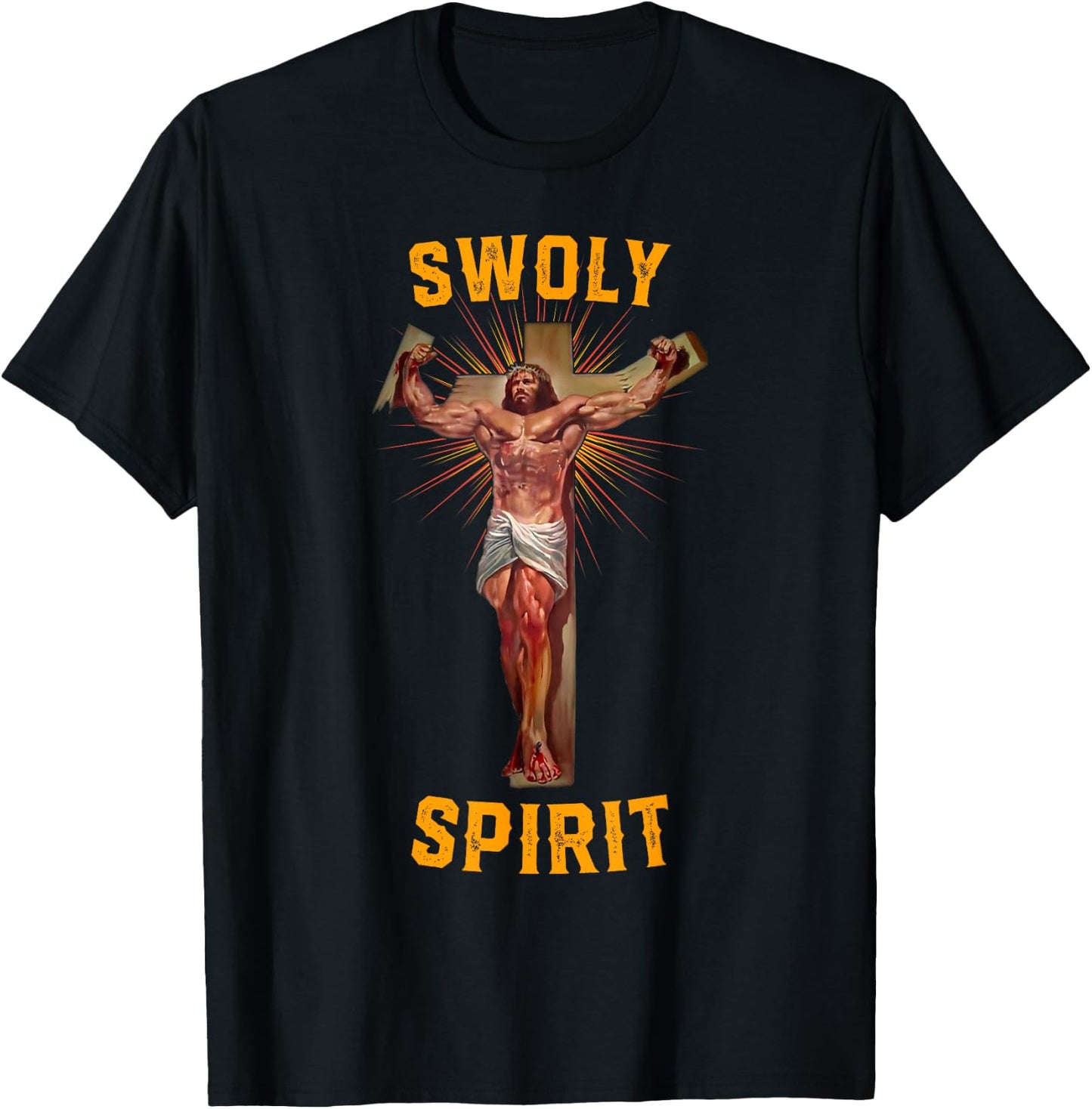 Swoly Spirit T-Shirt - T-Shirt | Black