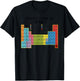 Christian Gift - Word of God - Periodic Table of The Bible T-Shirt - T-Shirt | Black