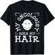 My Oncologist Does My Hair - Funny Cancer Survivor Fighter T-Shirt - T-Shirt | Black