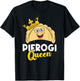 Pierogi Queen T-Shirt - T-Shirt | Black