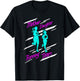 Cool Mother Daughter Running Team | Funny Runner Tandem Gift T-Shirt - T-Shirt | Black