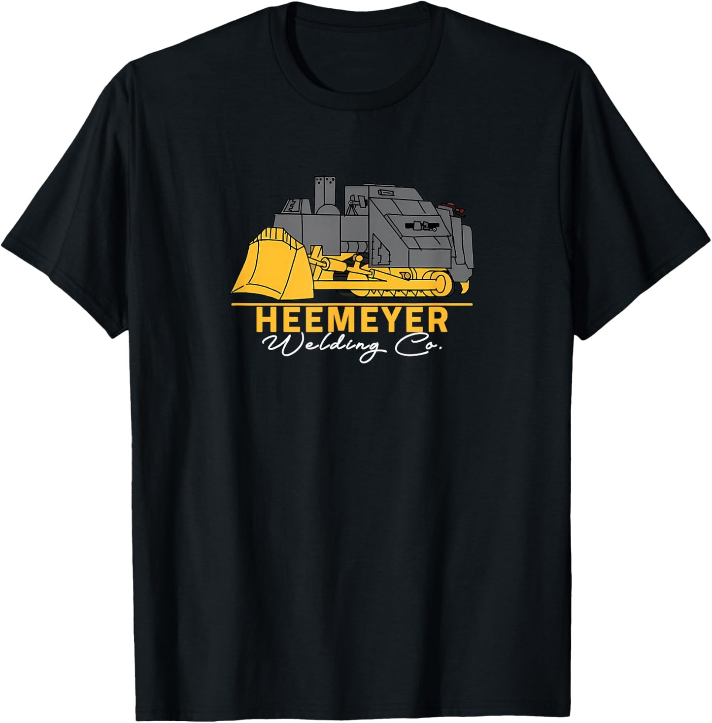 Heemeyer Welding Company Bulldozer Equipment Heavy Machinery T-Shirt - T-Shirt | Black