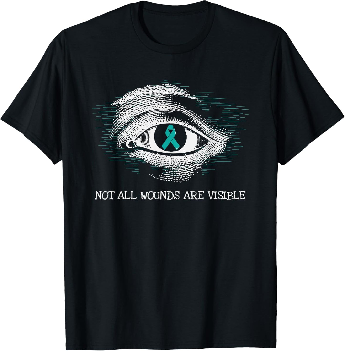 Veteran PTSD Awareness Suicide Prevention Military Gifts T-Shirt - T-Shirt | Black