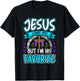 Jesus Loves You But I'm His Favorite Religion T-Shirt - T-Shirt | Black