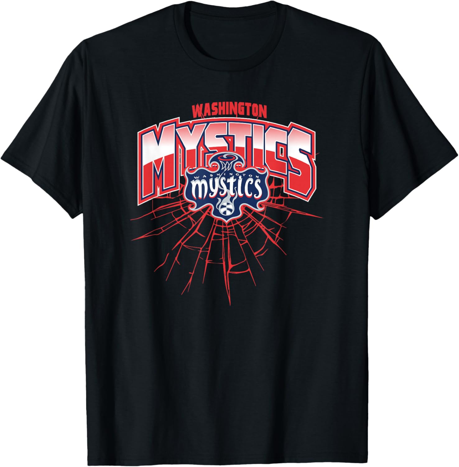WNBA Washington Mystics Record Breaker T-Shirt - T-Shirt | Black