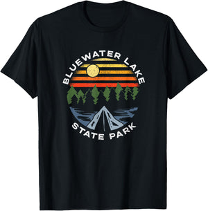 Bluewater Lake State Park New Mexico Camping Vacation T-Shirt - T-Shirt | Black
