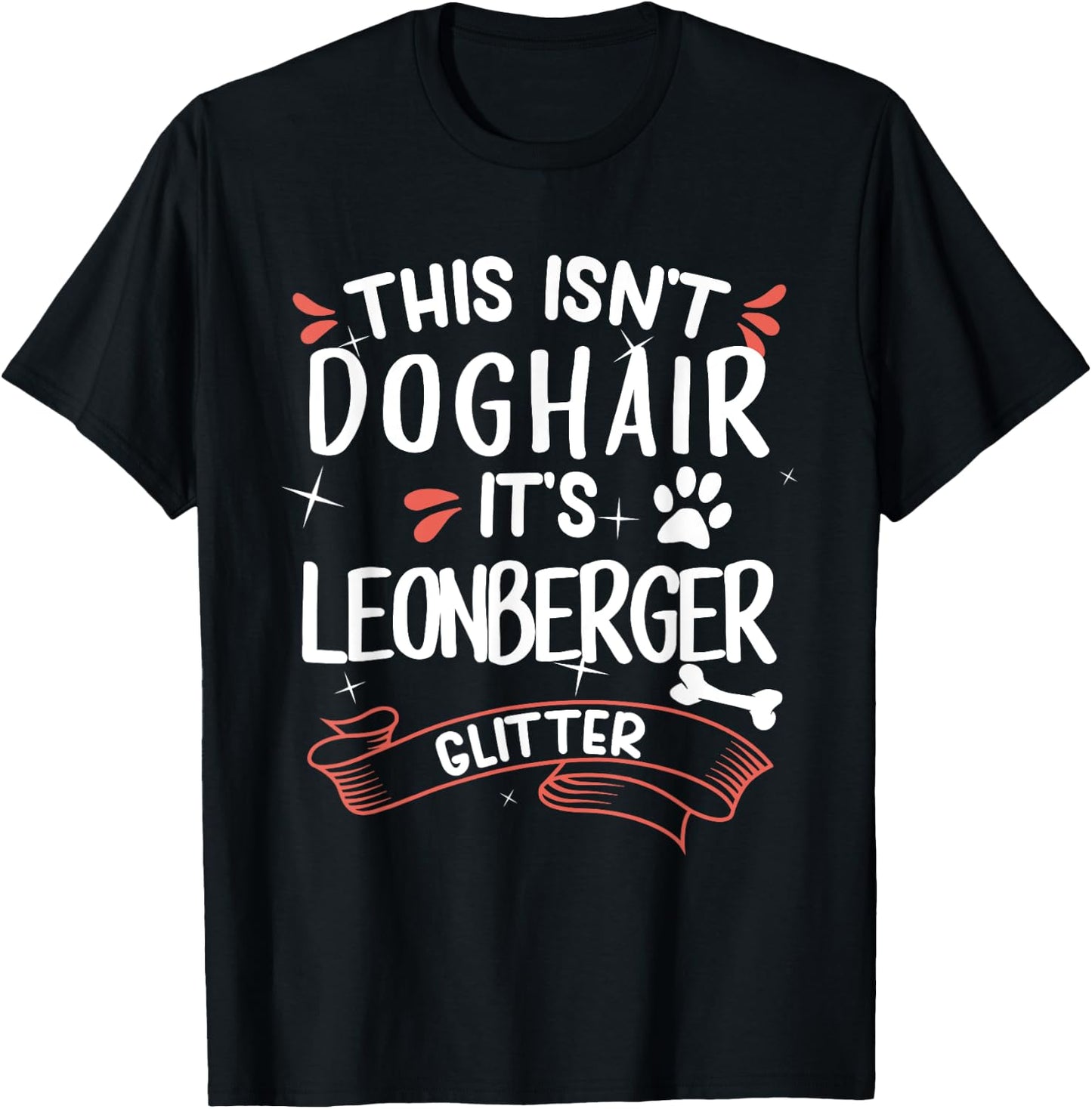 Leonberger Shirt Men Women Dog Mom Dog Lover T-Shirt - T-Shirt | Black