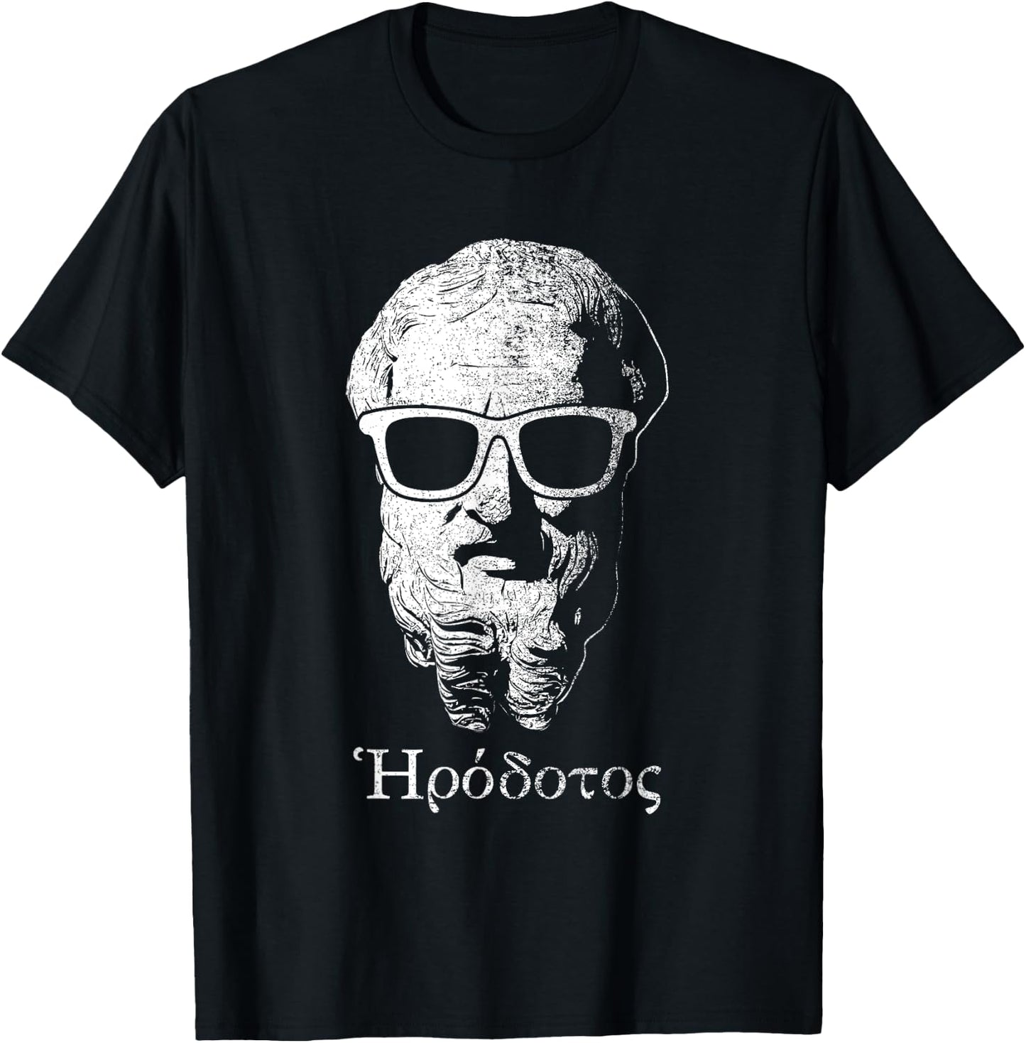 Funny Herodotus Ancient Greek Historian T-Shirt - T-Shirt | Black