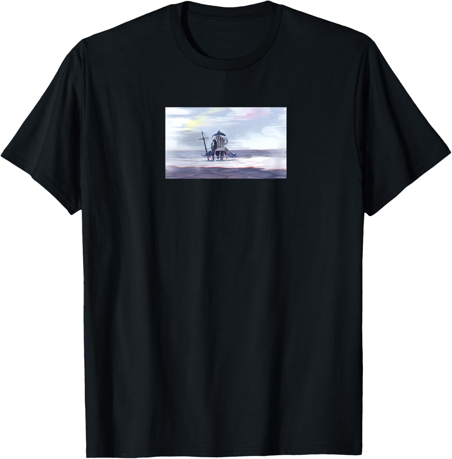 Eminence in the Shadow alone T-Shirt - T-Shirt | Black