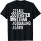 All Faster Than Dialing 911 Weapon Lover Gift T-Shirt - T-Shirt | Black