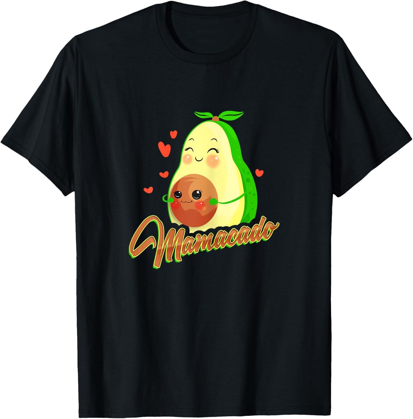 Mother Avocado Gift Baby Birth Party Cinco De Mayo T-Shirt - T-Shirt | Black