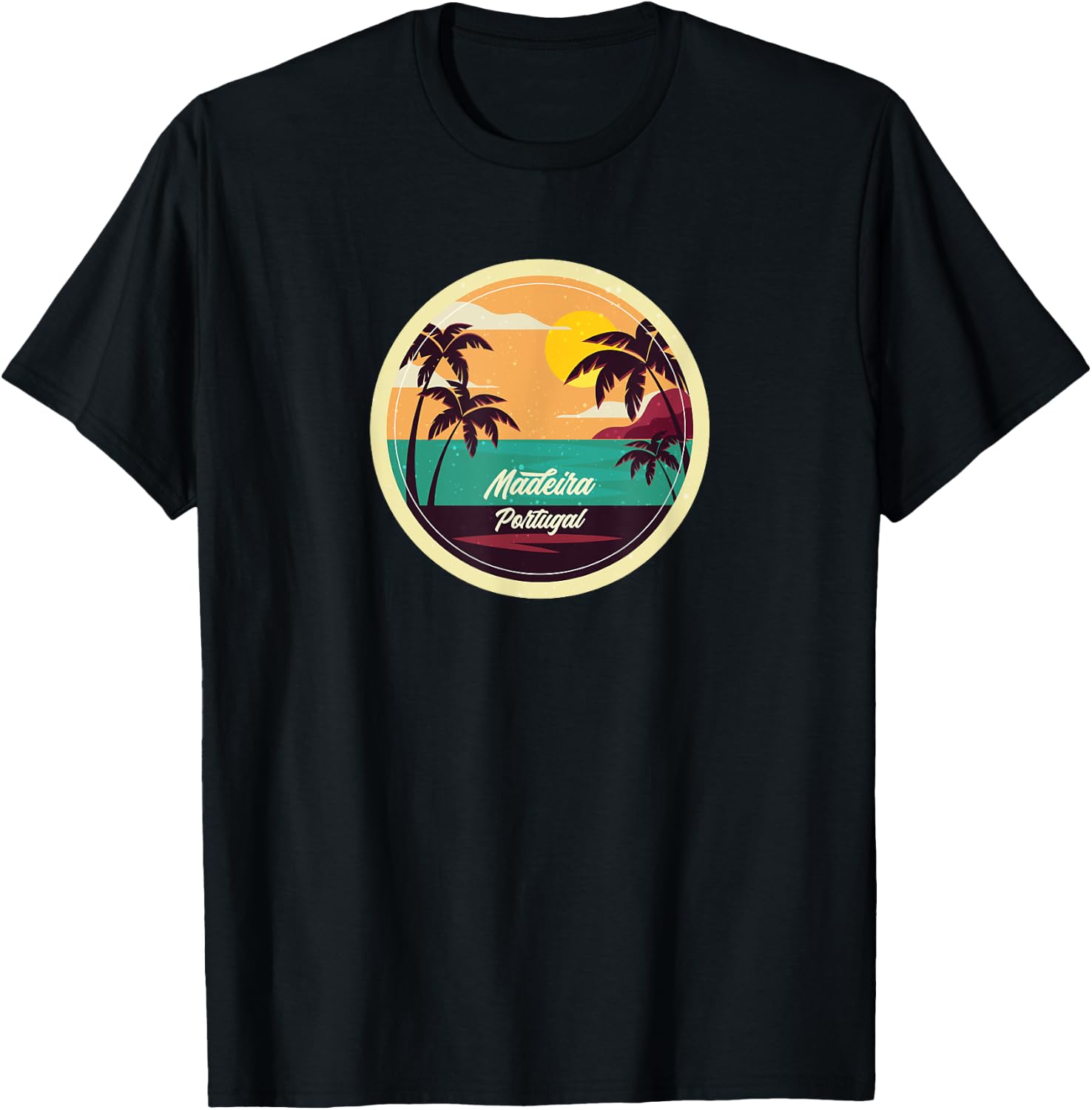 Madeira Souvenir - Portugal Reminder T-Shirt - T-Shirt | Black