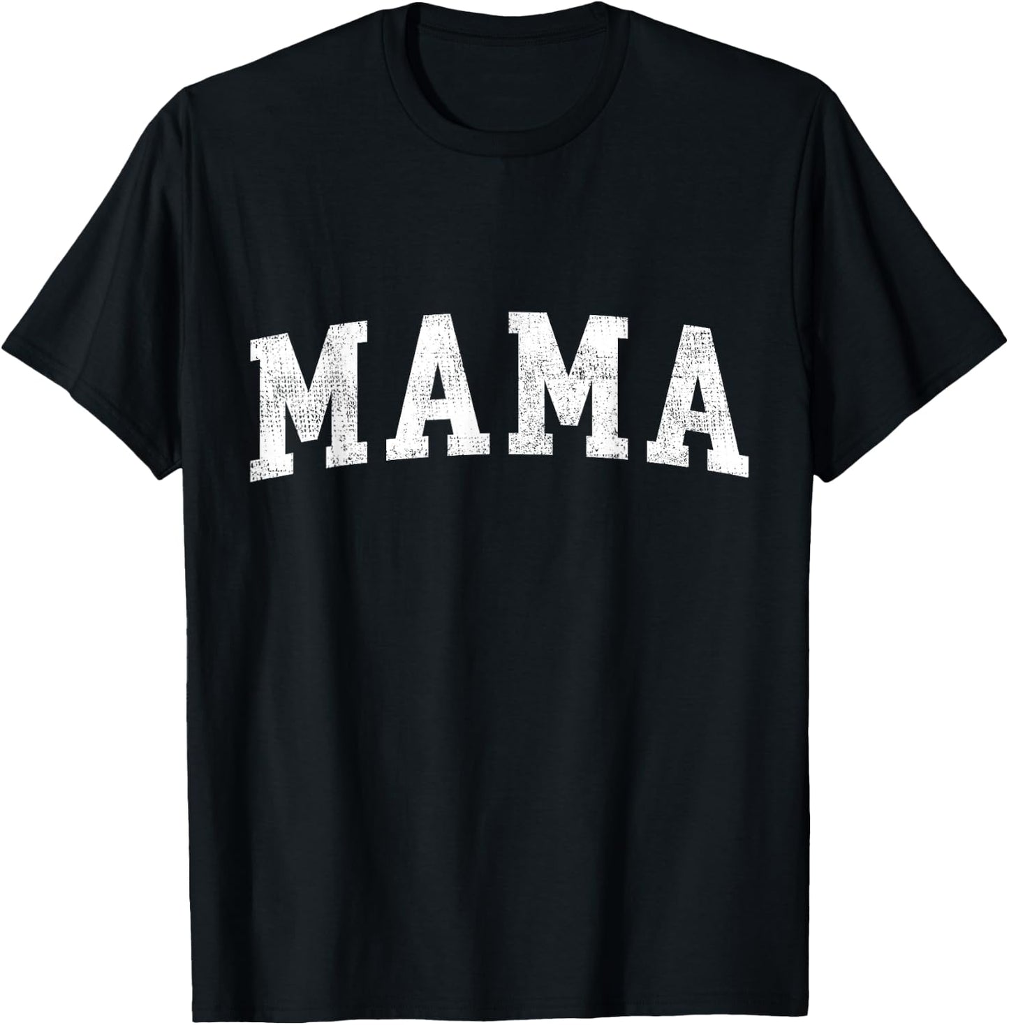 Mama Classic Bold Font Mama Birthday Gift T-Shirt - T-Shirt | Black