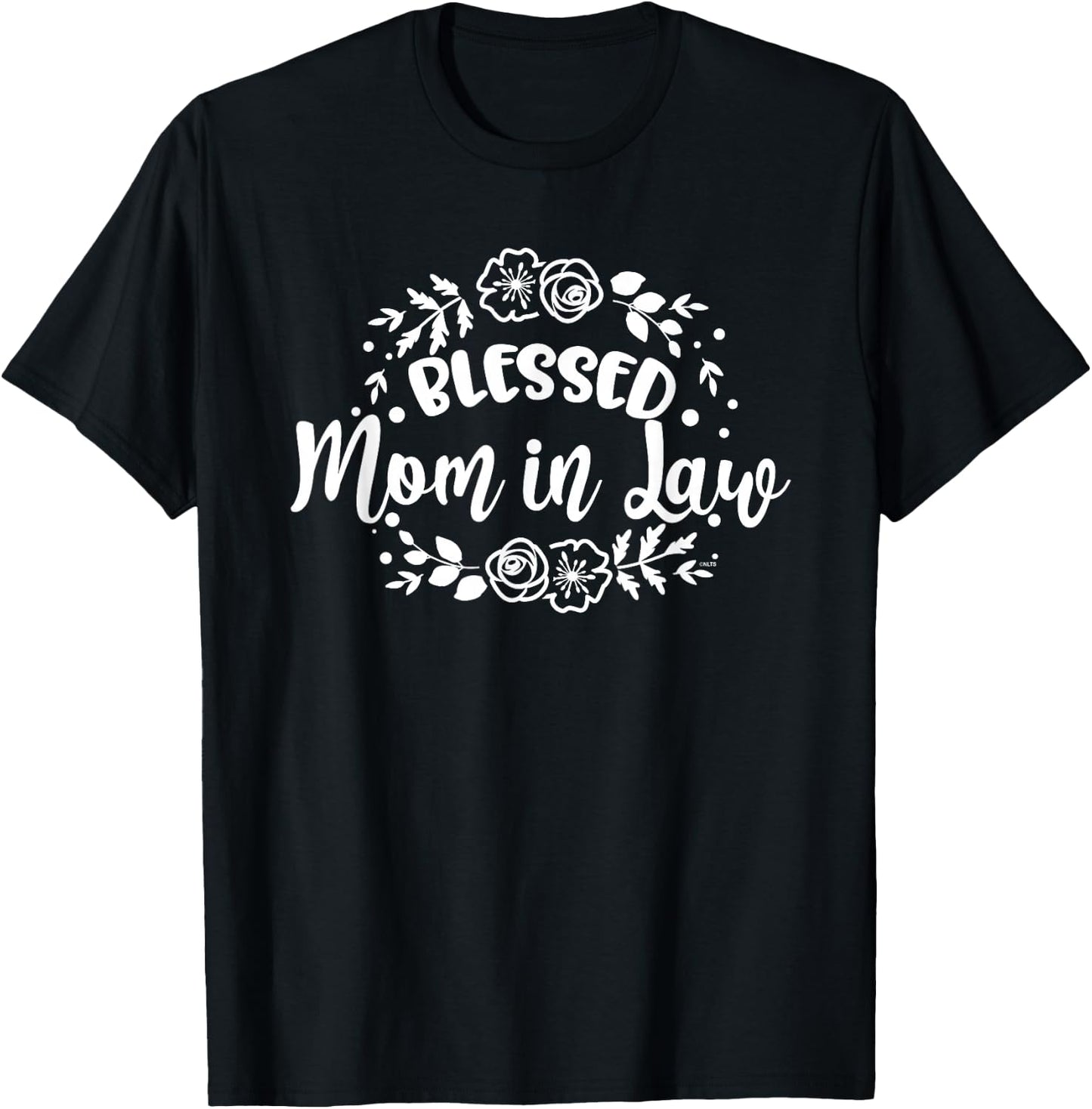 Blessed Mom-in-Law for Mother's Day T-Shirt - T-Shirt | Black