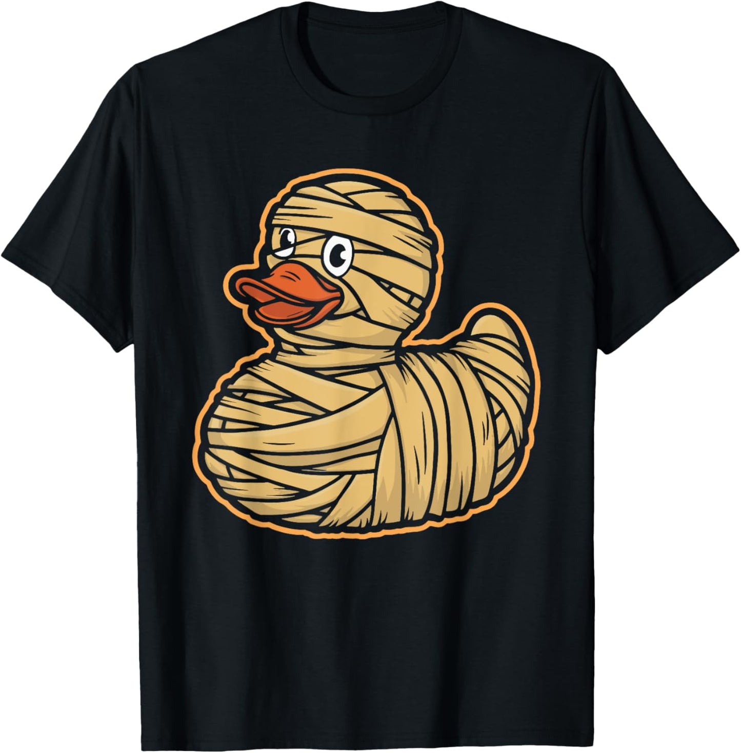 Rubber Duck Mummy Costume Party Rubber Duckie T-Shirt - T-Shirt | Black