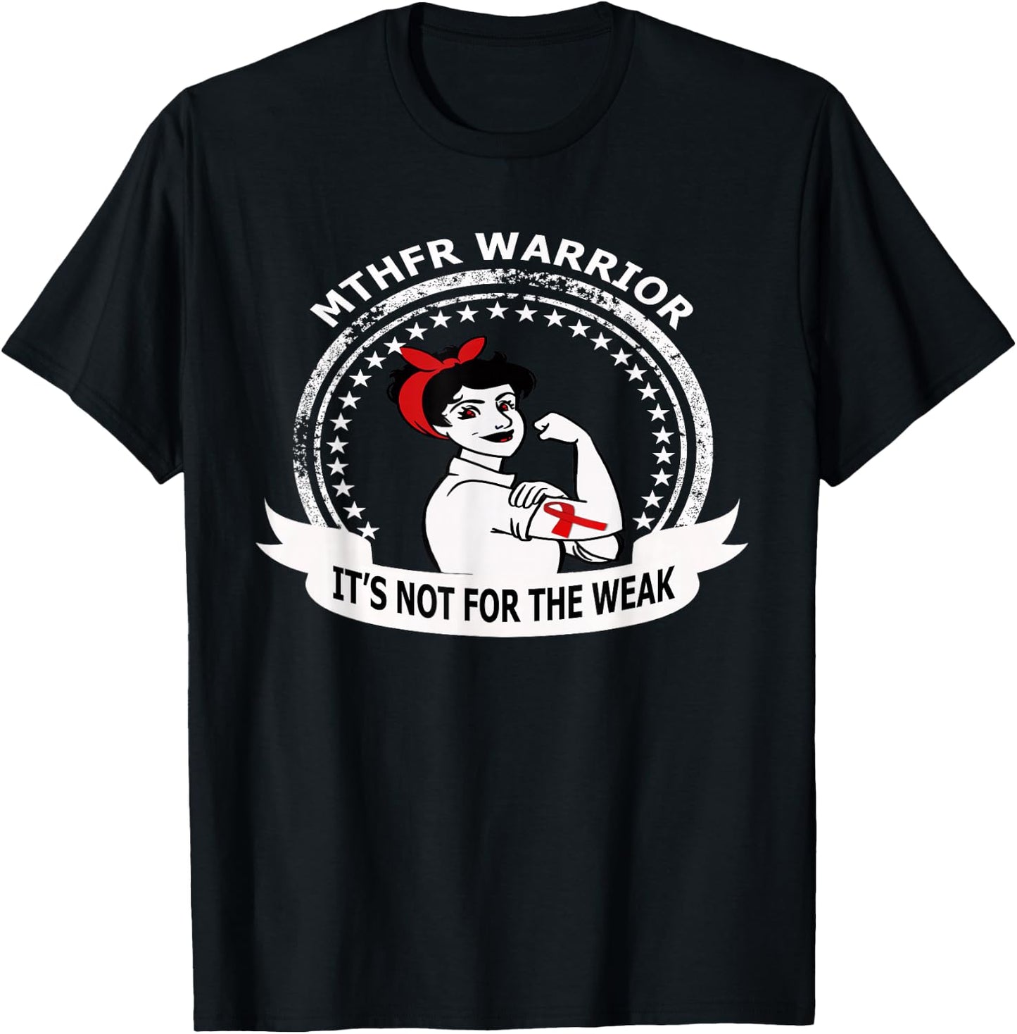Mthfr Warrior Awareness T-Shirt - T-Shirt | Black