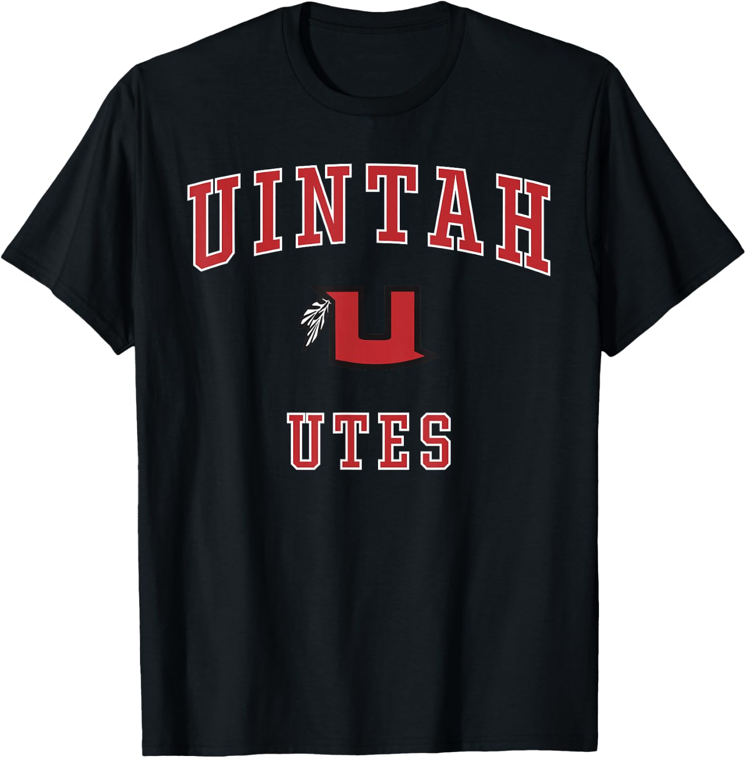 Uintah High School Utes T-Shirt - T-Shirt | Black