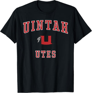 Uintah High School Utes T-Shirt - T-Shirt | Black