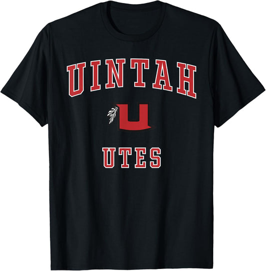 Uintah High School Utes T-Shirt - T-Shirt | Black