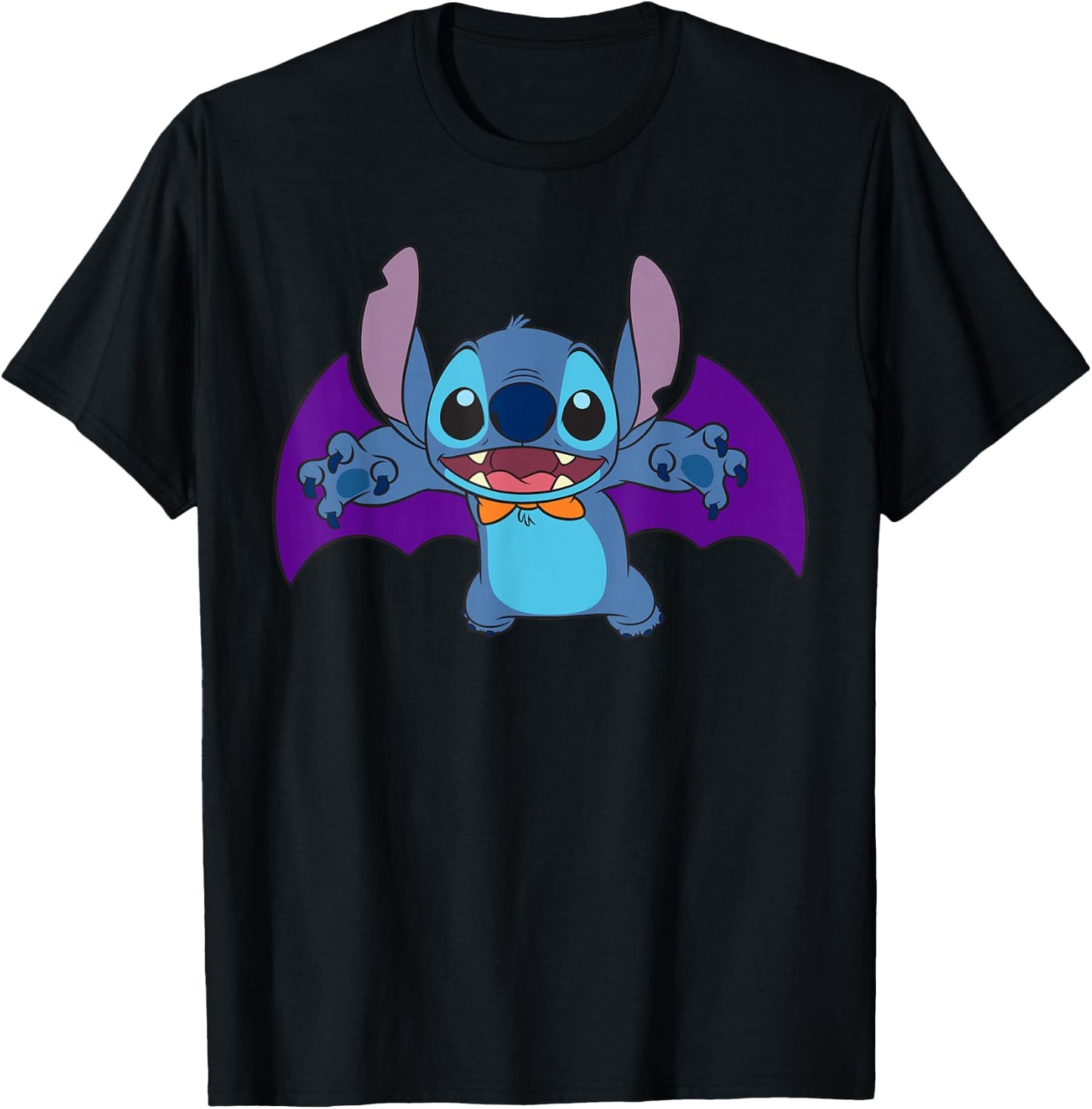 Disney Stitch Halloween Bat Costume T-Shirt - T-Shirt | Black