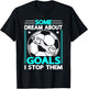 Kids Goalkeeper Soccer Goalie T-Shirt - T-Shirt | Black