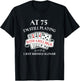 Funny 75th Birthday Gag Gift 75 Year Old Playing Cards T-Shirt - T-Shirt | Black