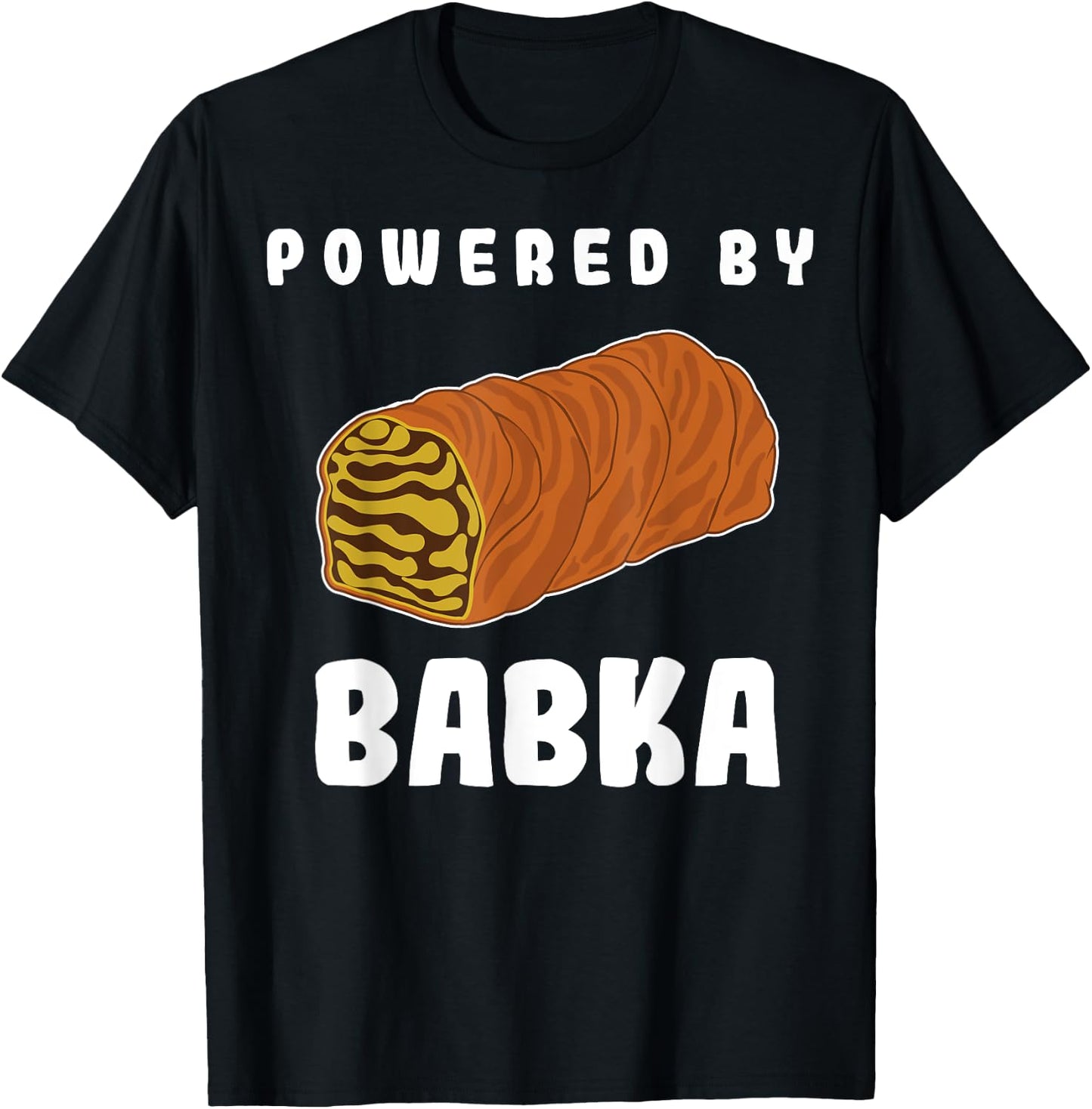 Polish Cake Powered By Babka T-Shirt - T-Shirt | Black