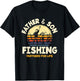 Father and Son Fishing Partners For Life Funny Fishing T-Shirt - T-Shirt | Black