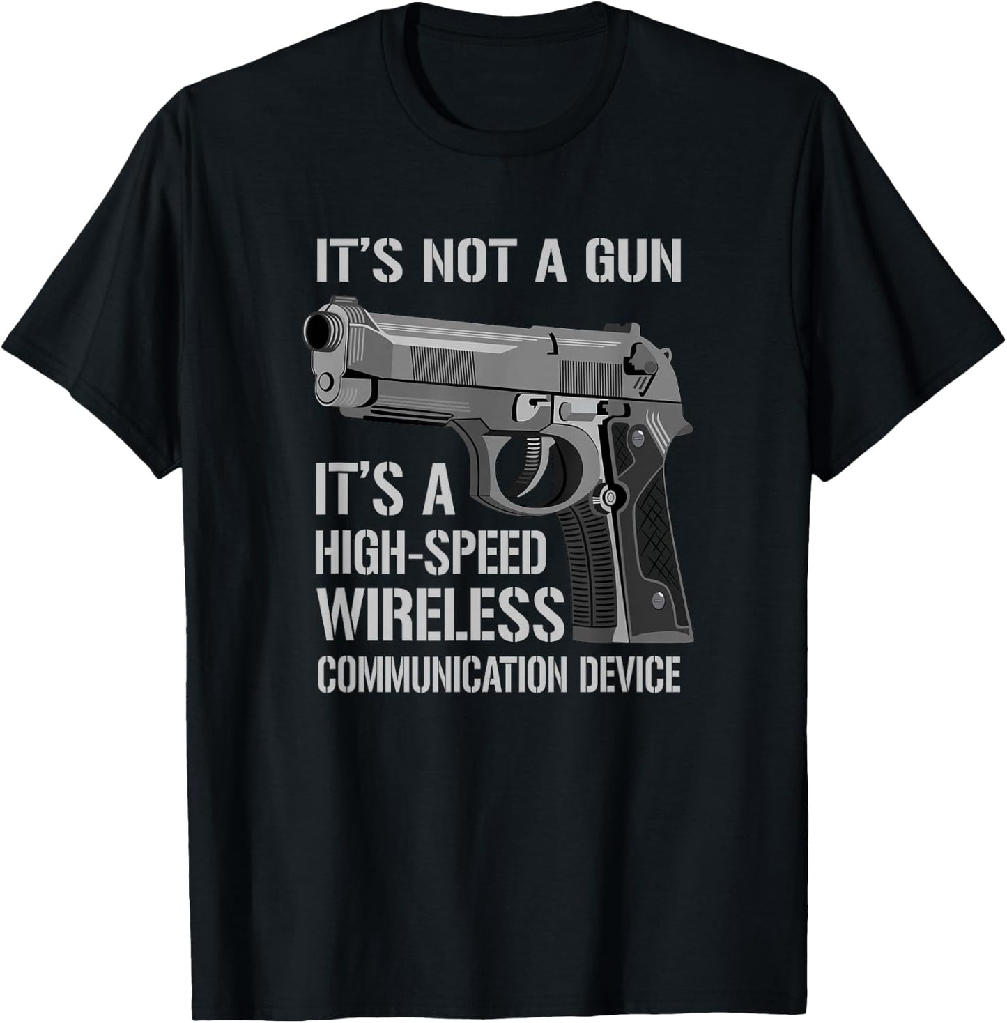 Its Not A Gun Meme - Funny Gun Owner Gift - Its Not A Gun T-Shirt - T-Shirt | Black