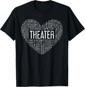 Love Theatre T-Shirt - T-Shirt | Black