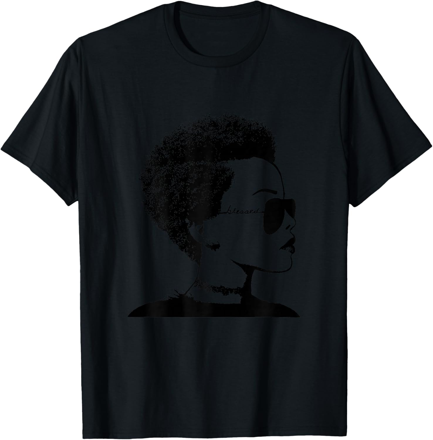 Melanin Poppin Black Girl Magic Plus Size Faith Based T-Shirt - T-Shirt | Black