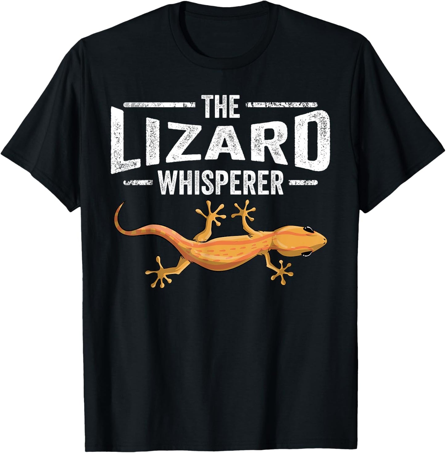 Cool Lizard Whisperer Gift Boys Girls Kids Reptile Lover T-Shirt - T-Shirt | Black