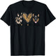 Peace Love Blue Heeler T-Shirt - T-Shirt | Black