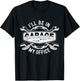 I'll Be In My Office Garage Funny Mechanic Tools T-Shirt - T-Shirt | Black