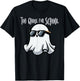TOO GHOUL FOR SCHOOL Funny Halloween Kids Ghost T-Shirt - T-Shirt | Black