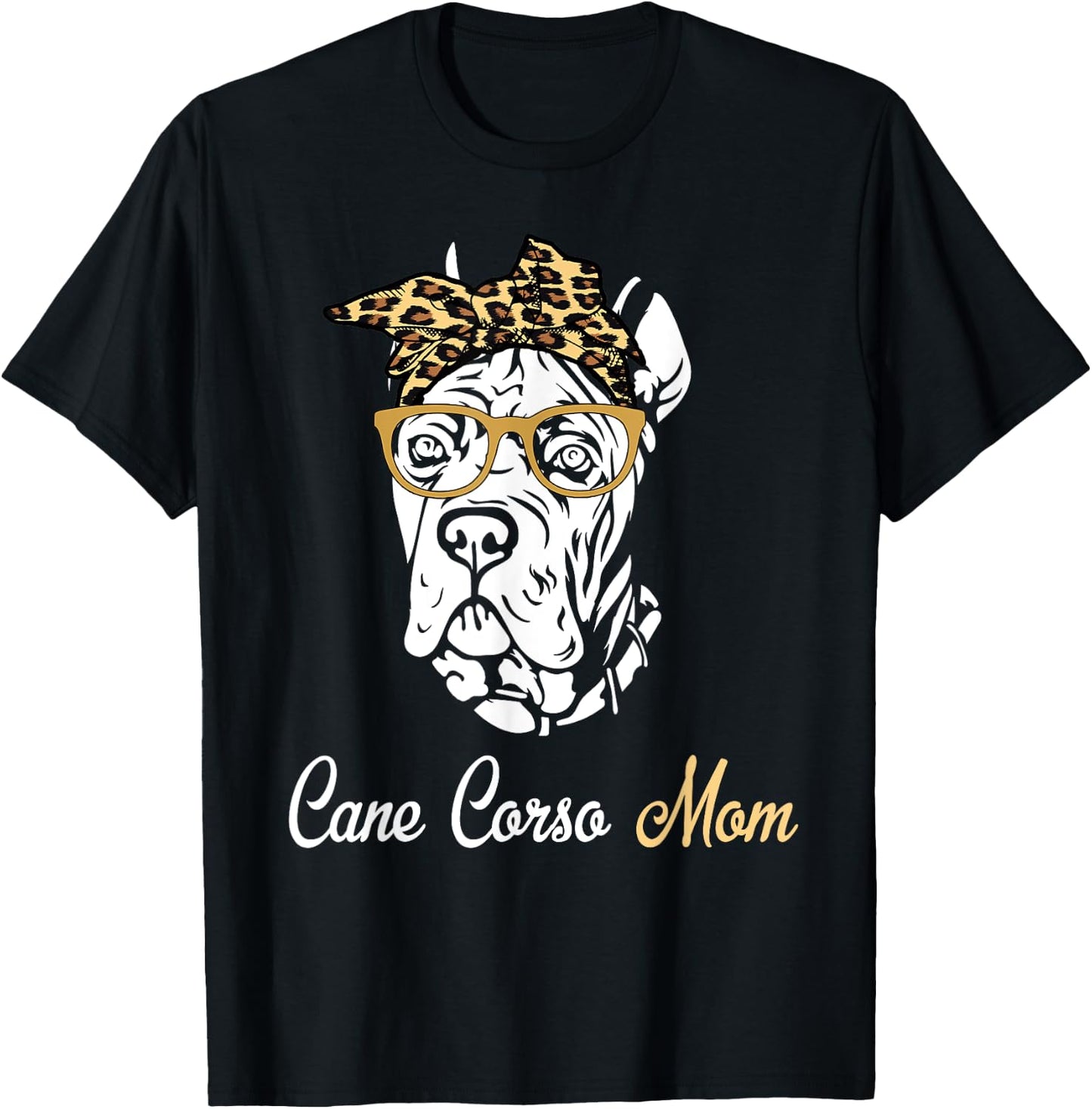 Birthday and Mother's day Gift-Cane Corso Mom T-Shirt - T-Shirt | Black