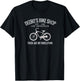 Distressed Bicycle Rider Deebo's Bike Shop Funny Parody T-Shirt - T-Shirt | Black