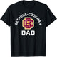 Bethune-Cookman University Wildcats Arched Dad T-Shirt - T-Shirt | Black