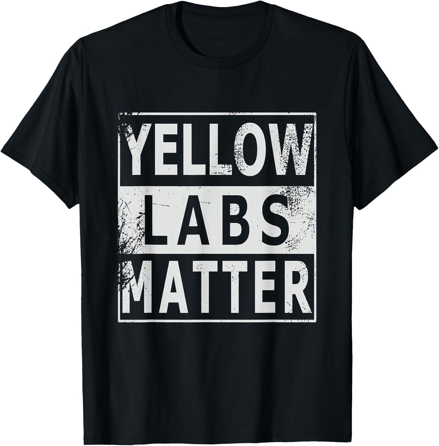 Yellow Labs Matter Labrador Retriever Lab dog gift Men Women T-Shirt - T-Shirt | Black