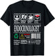 Endocrinologist Doctor Warning Skills Coffee Wine Sarcasm T-Shirt - T-Shirt | Black