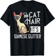 Siamese Cat Gift Kitten Owner Lover T-Shirt - T-Shirt | Black