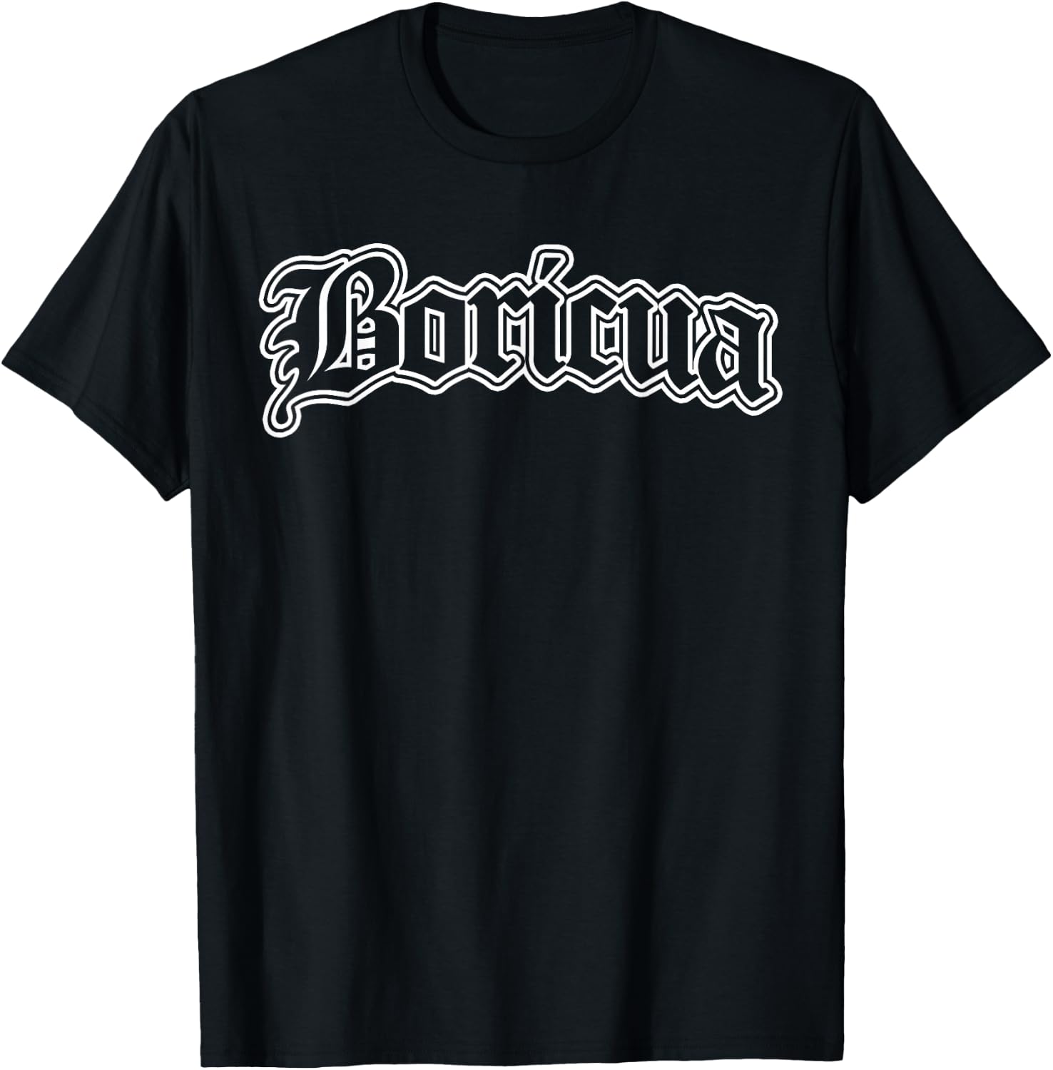 Boricua Puerto Rican T-Shirt - T-Shirt | Black