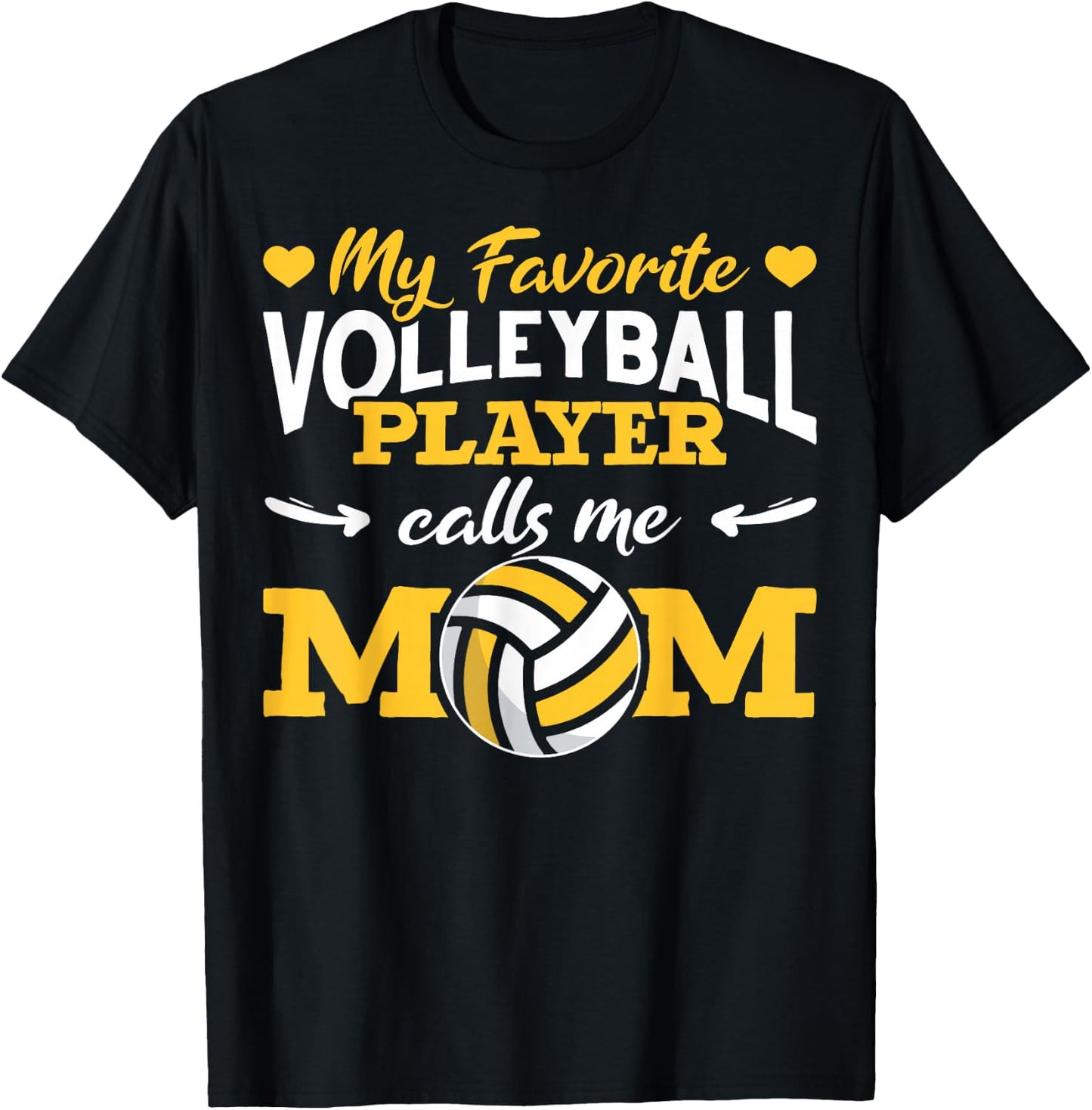 Volleyball Moms Volleyball Mom Life T-Shirt - T-Shirt | Black