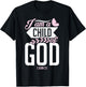 Christian Bible Verse I Am A Child Of God 1 John 3:1 T-Shirt - T-Shirt | Black