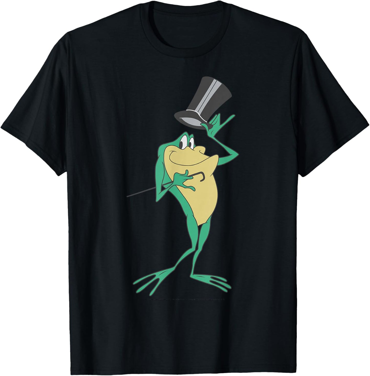 Looney Tunes Michigan J. Frog Simple Portrait T-Shirt - T-Shirt | Black